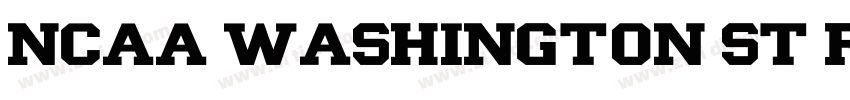 NCAA Washington St R字体转换